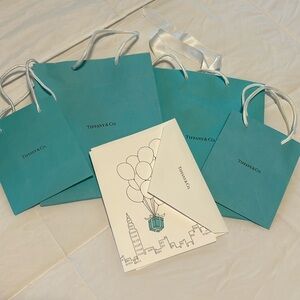 Tiffany & Co. authentic bags, boxes